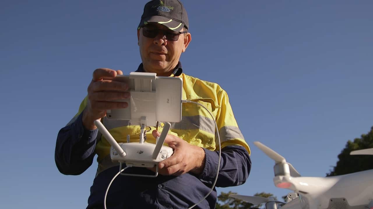 Tocomwall uses tech of the future, such as drones, GIS mapping, and 3D modelling, the survey the past.