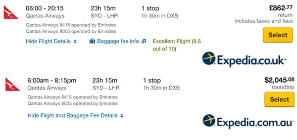 Travel tips