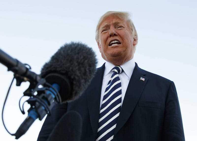 US President Donald Trump has warned against scrapping a multibillion-dollar deal with the conservative kingdom.