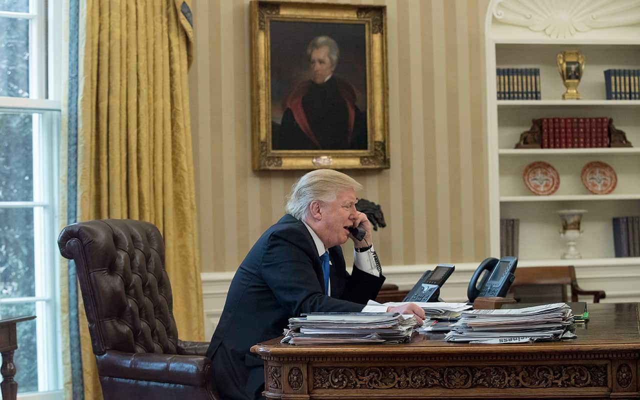 A leak of US President Donald Trump's daily schedule has sparked anger from White House.