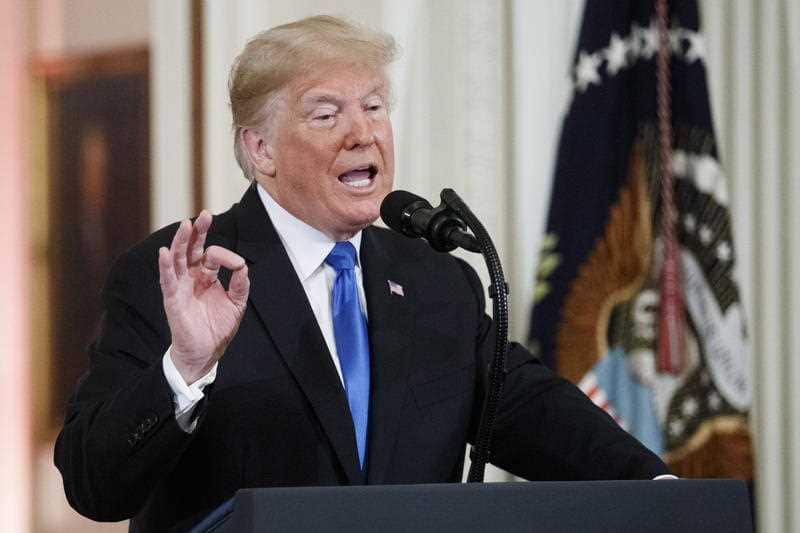 US President Donald Trump has hailed the midterms as a win for the Republicans.