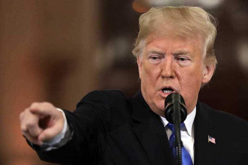 "Hopefully we can all work together next year to continue delivering for the American people," he said.
