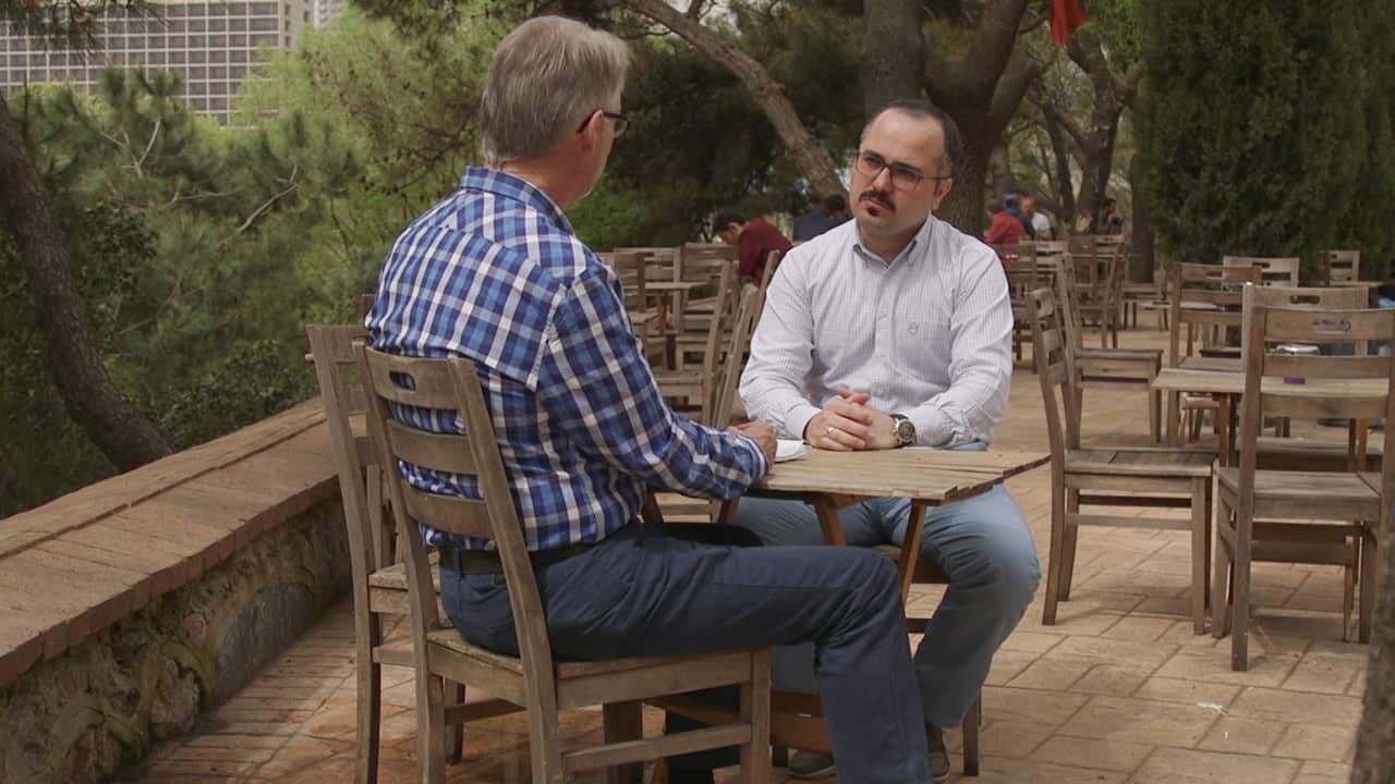 Mustafa Edip Yilmaz tells Geoff that the attack on his newspaper is nothing more than a political crackdown on free media.