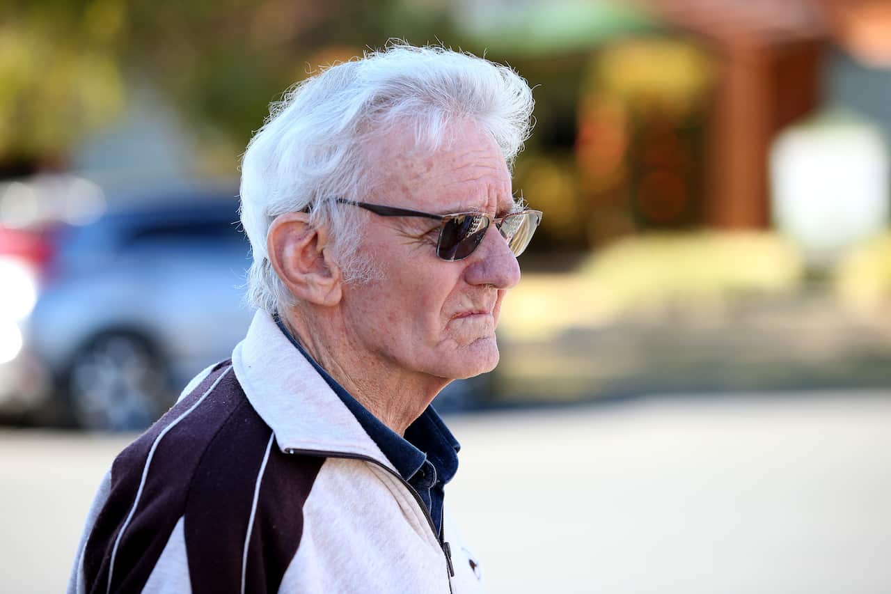 Paul Savage arrives at the boy's inquest last year. Mr Savage lived across the road from the mid-north coast home where the three-year-old went missing in 2014.