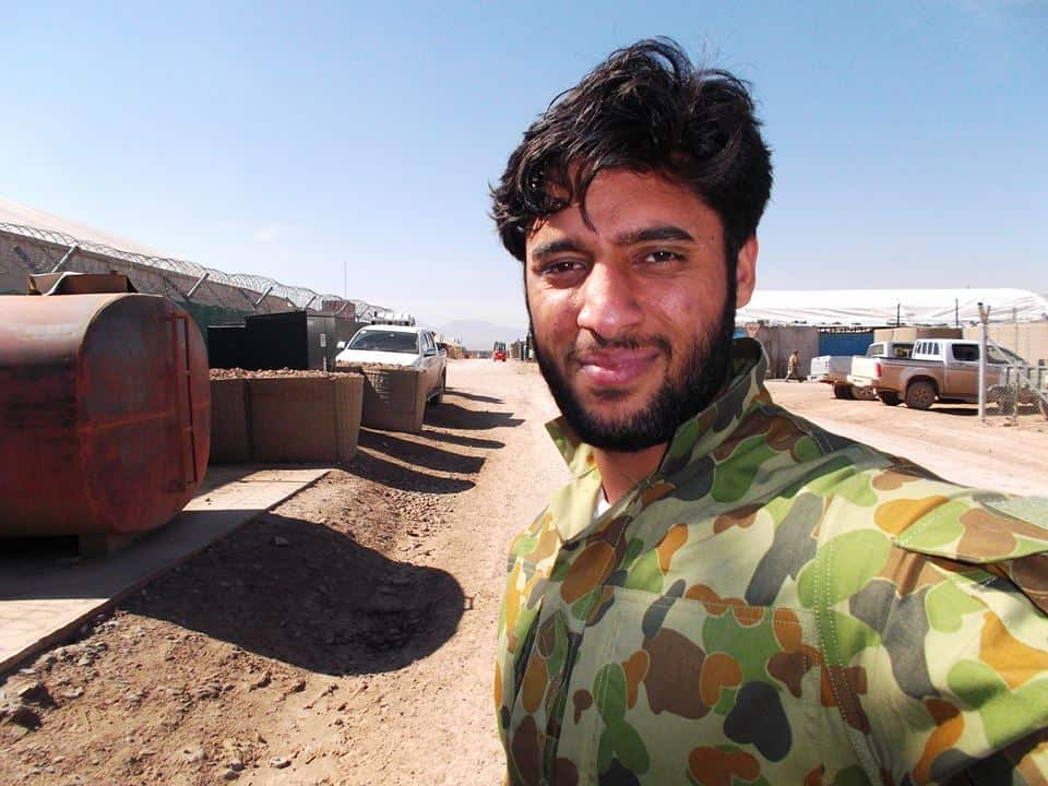 Liaqat Khan worked as an interpreter during the Afghanistan mission for five years.
