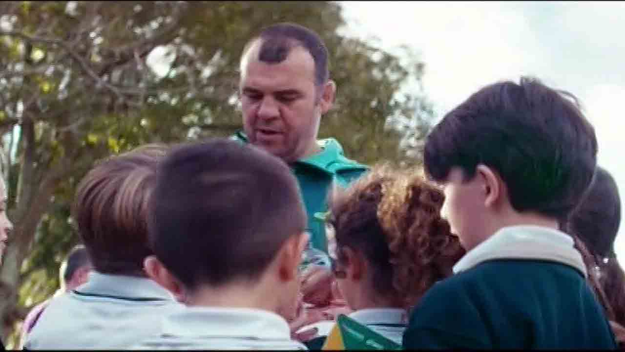 Australian rugby union coach, Michael Cheika.