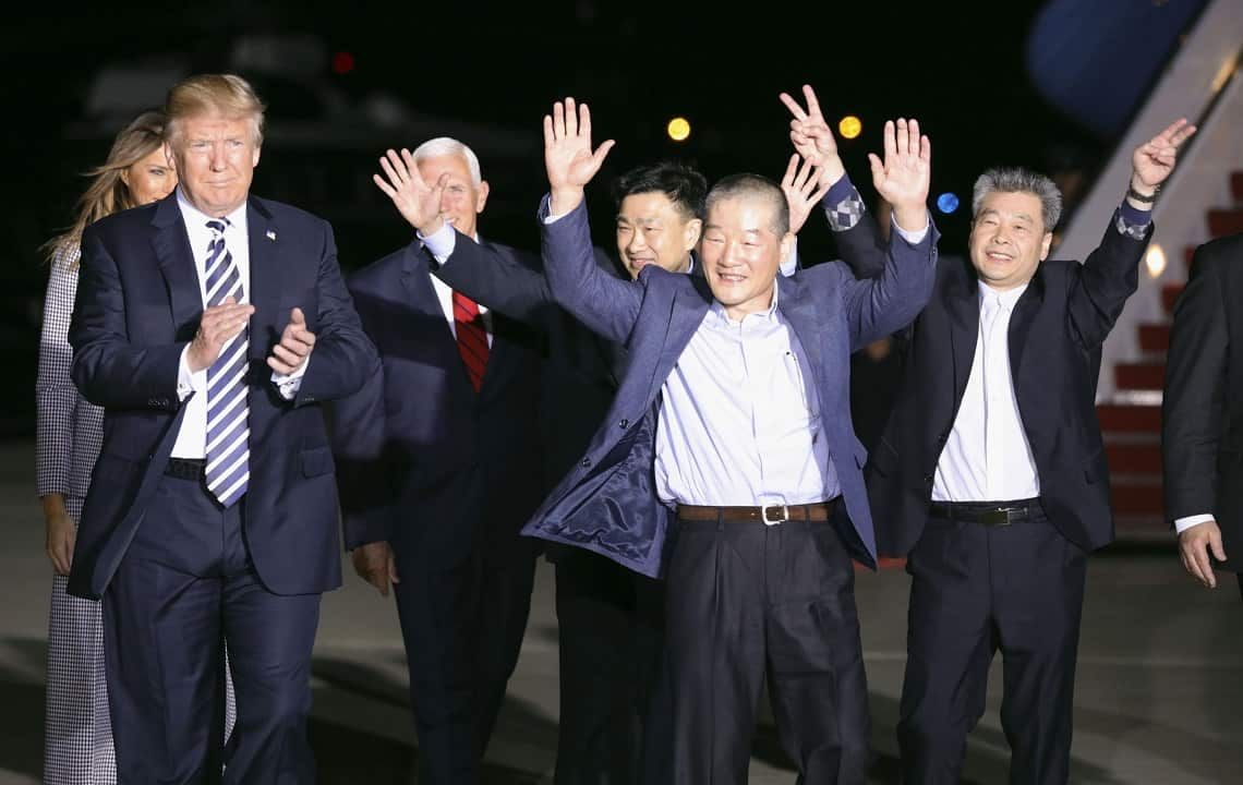 The release of three American detainees by North Korea has raised hopes for other abductee families.