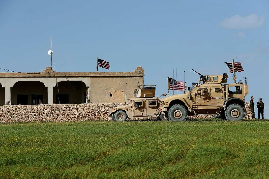 The US has more than 2,000 military personnel in eastern Syria.