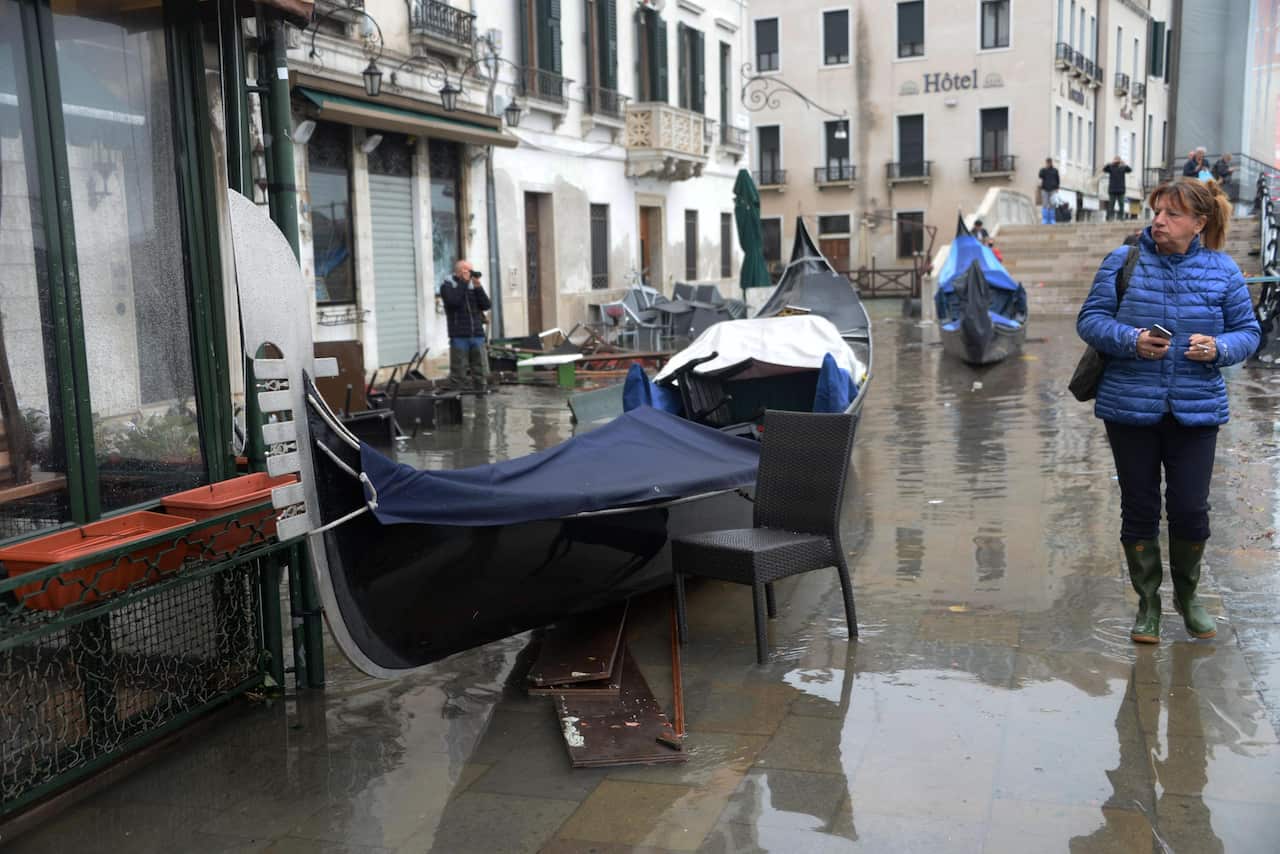 The mop up continues, with businesses flooded across the city thanks to high tides.