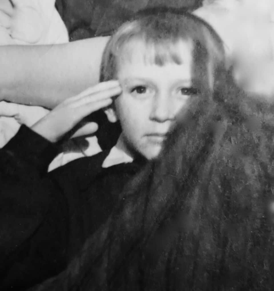                              Victor as a young boy in Ukraine.  