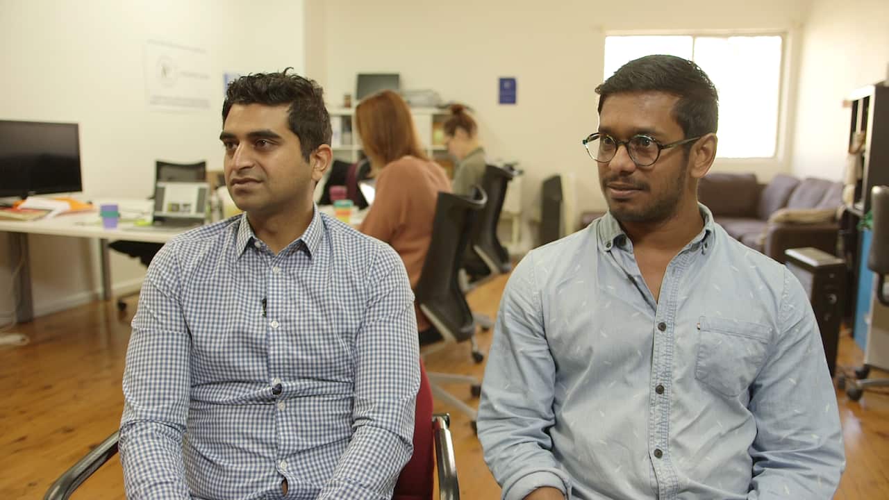 Ahilan St George and Theeban Rubasingham, founders of Vitality Club.