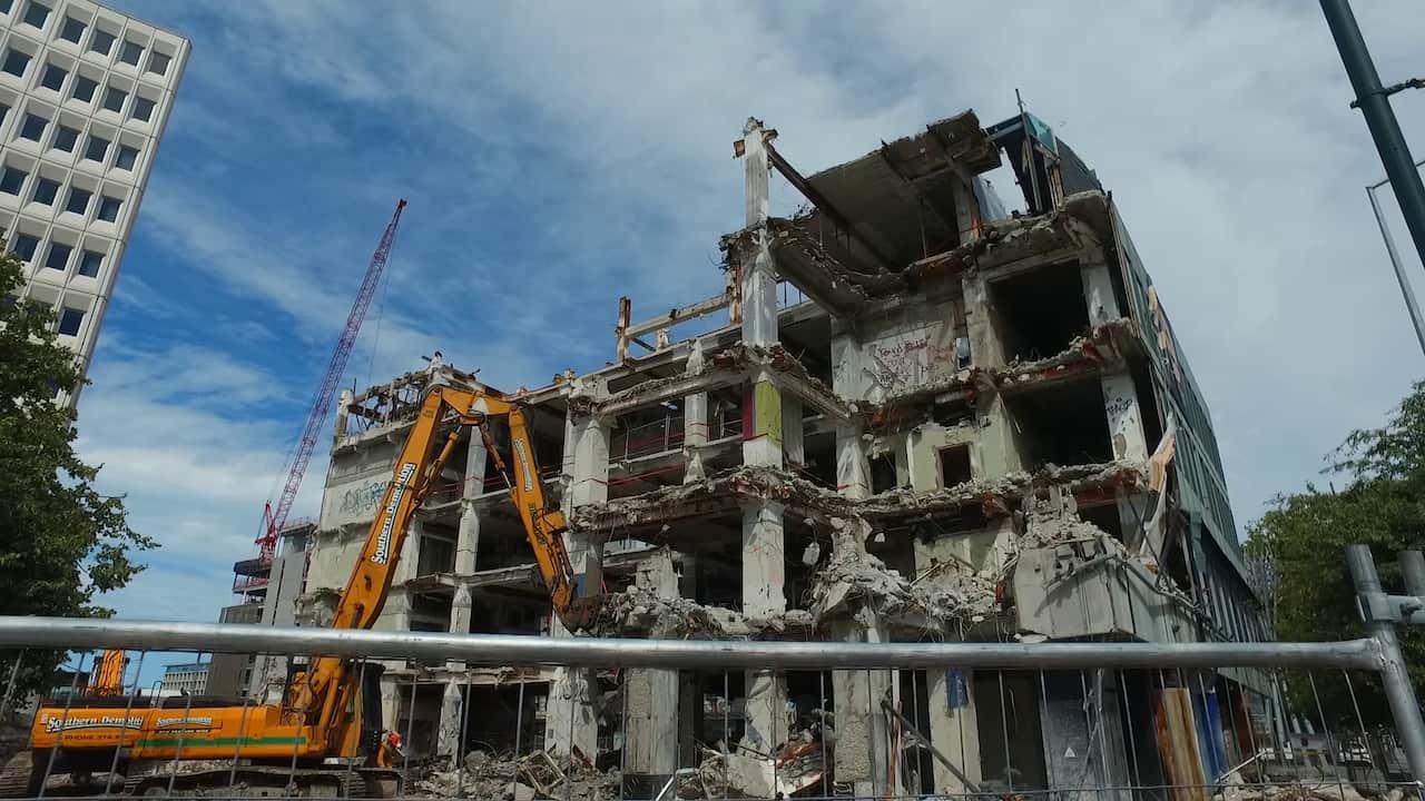 Many parts of Christchurch are still construction sites.