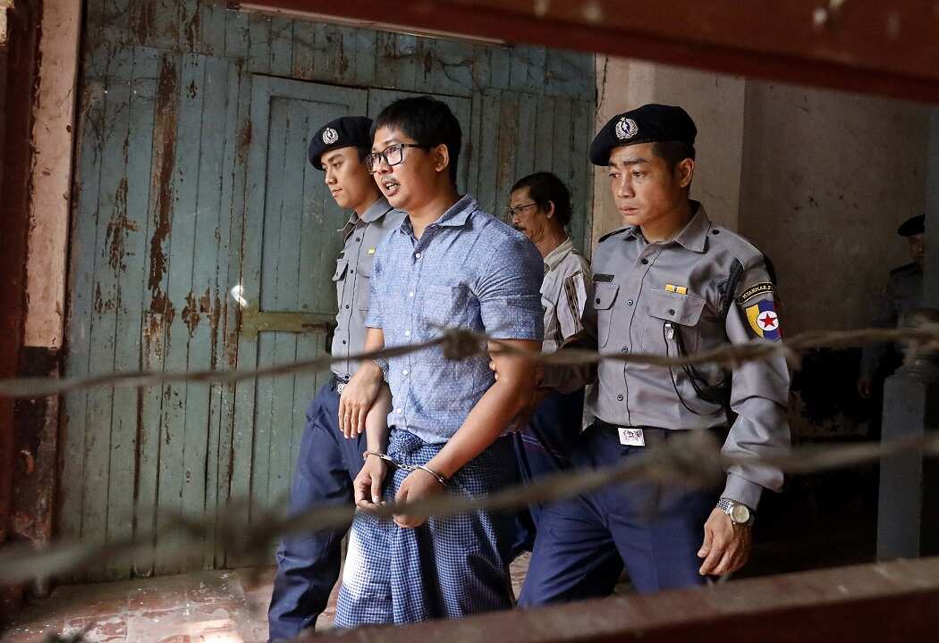 Thirty-one-year-old Reuters journalist Wa Lone.