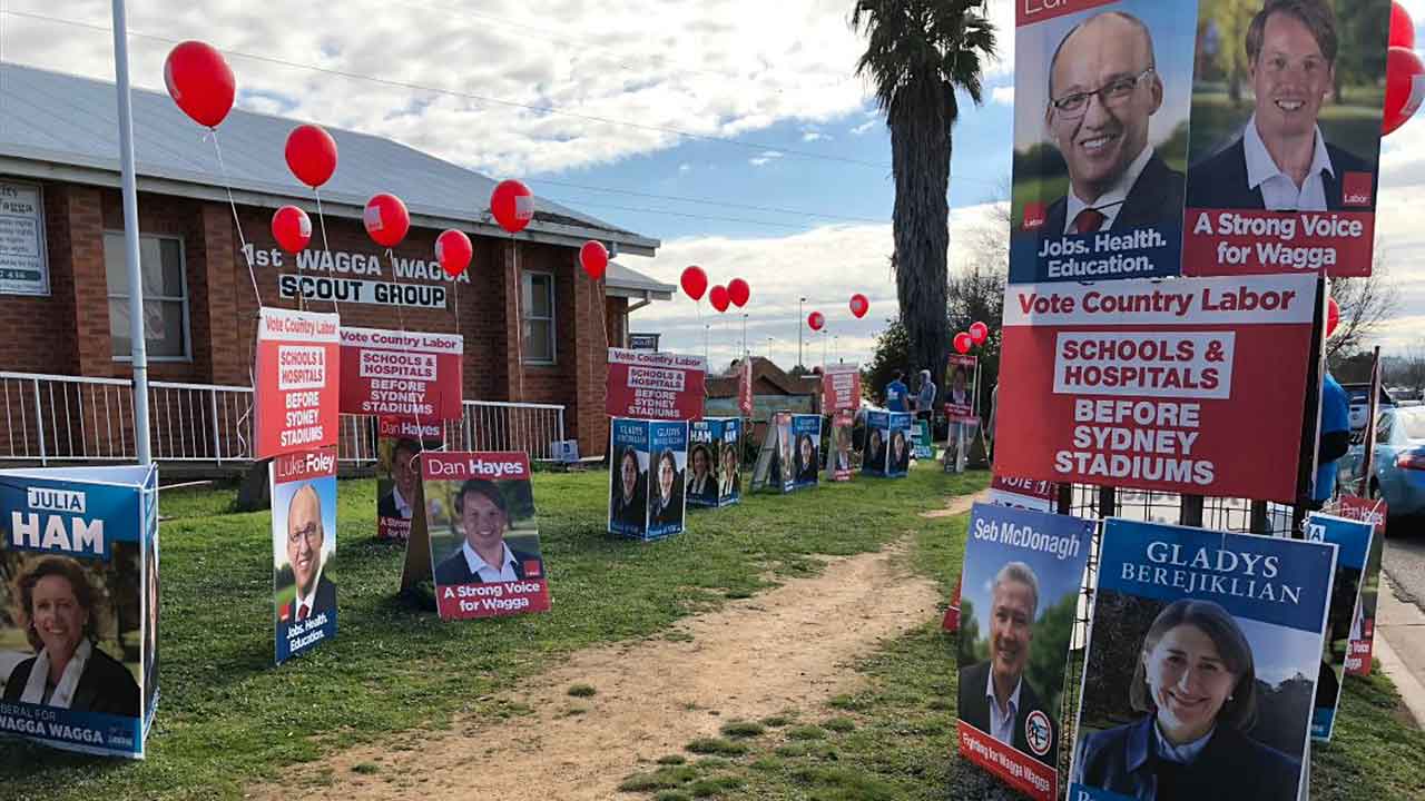 The polls have closed in the Wagga by-election - the first vote following the government's leadership chaos.