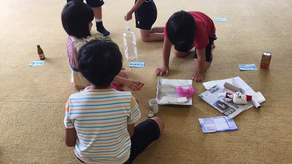Kids in Kamikatsu learn how to recycle and also how to turn waste into valuables.
