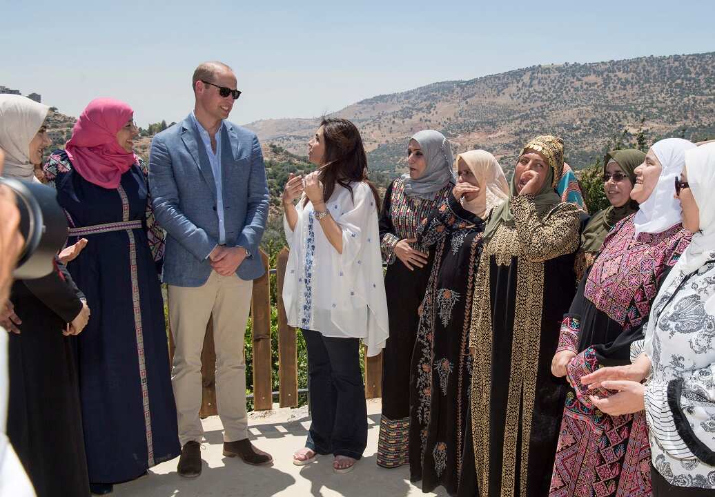William's five-day tour of the region marks the monarchy's first official visit to Israel and the Palestinian Territories.