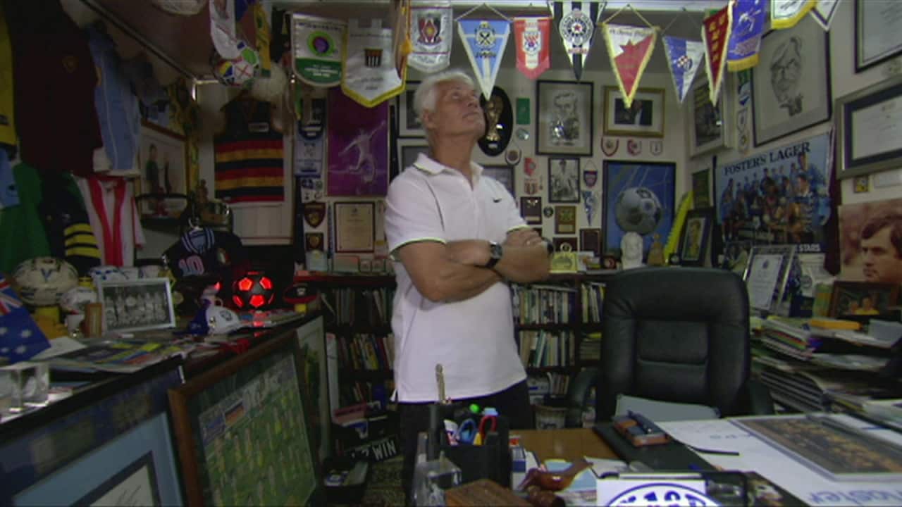 Rale Rasic in his Australian Football Museum