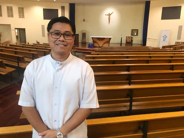 Wodonga Catholic Parish Priest Father Junjun Amaya