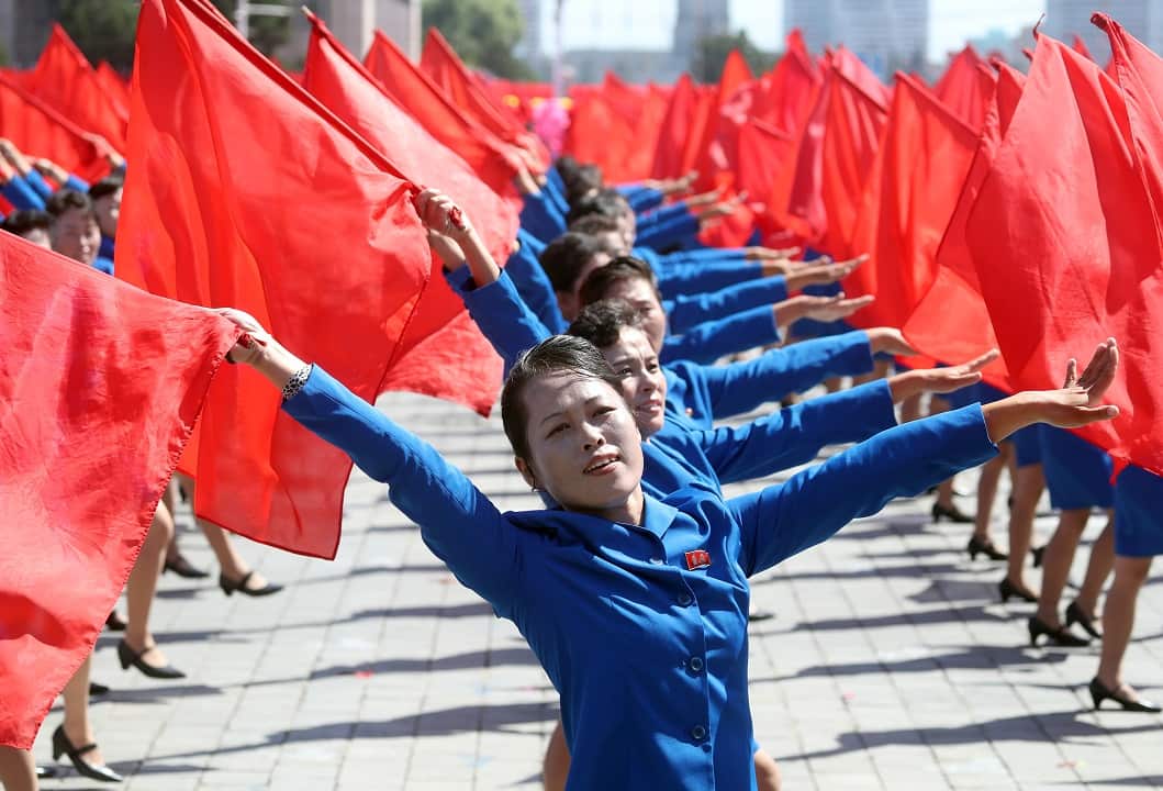 Pyongyang military parade marks 70th anniversary of foundation of North Korea.