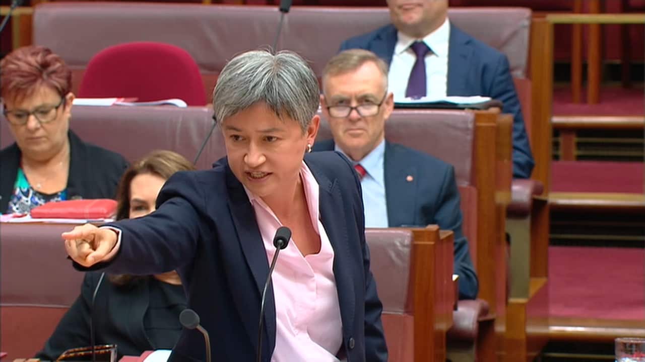 Senator Penny Wong wants the Prime Minister to call an election.