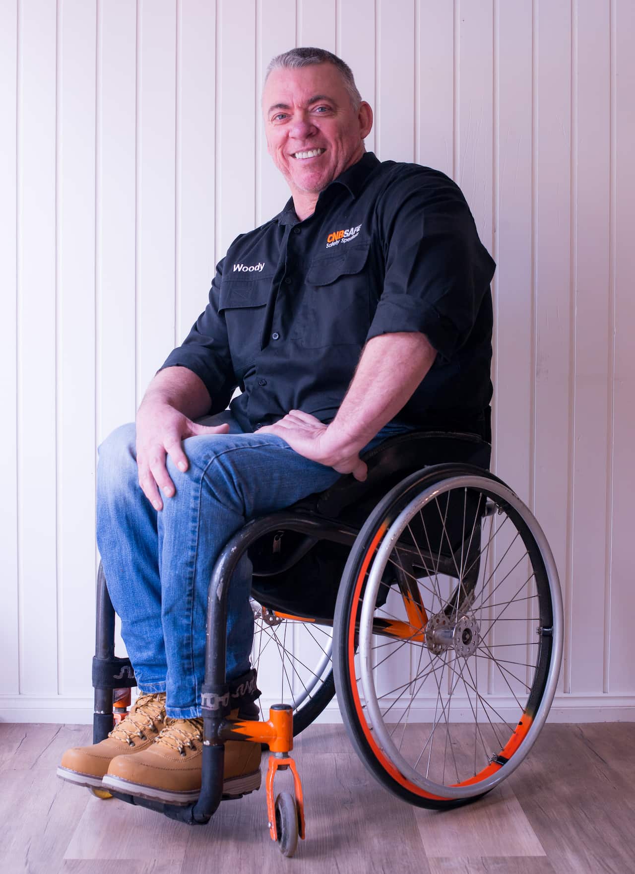 James Wood speaks to Australian workers about safety.