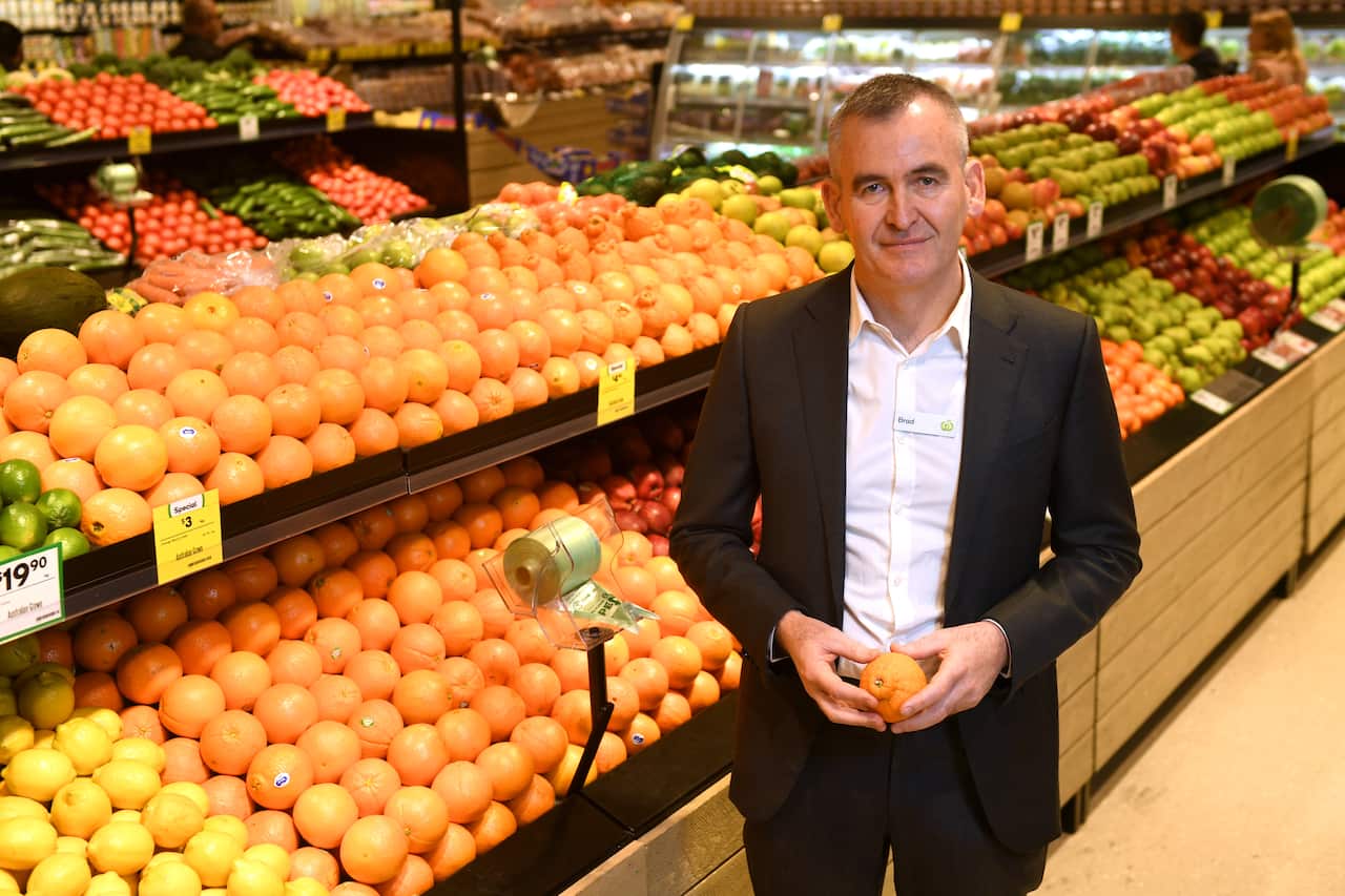 Woolworths CEO Brad Banducci.