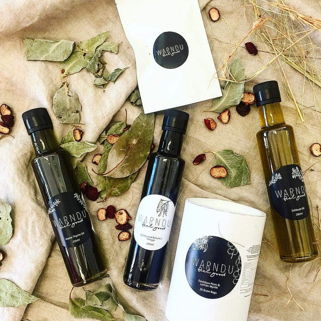 Warndu is a familiar staple at the Adelaide Markets, selling gourmet oils, brews, teas and more.