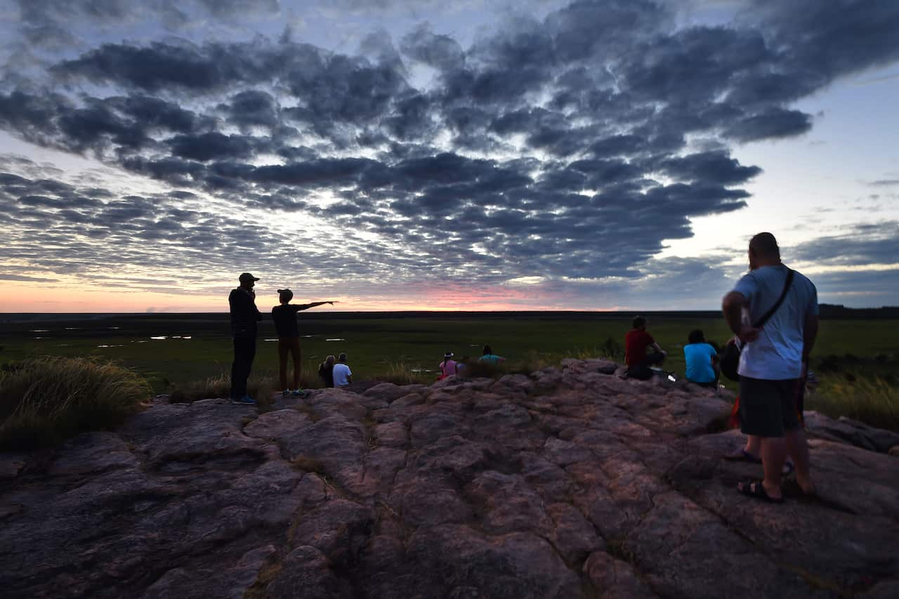 Ubirr rock in Kakadu National Park, Darwin.