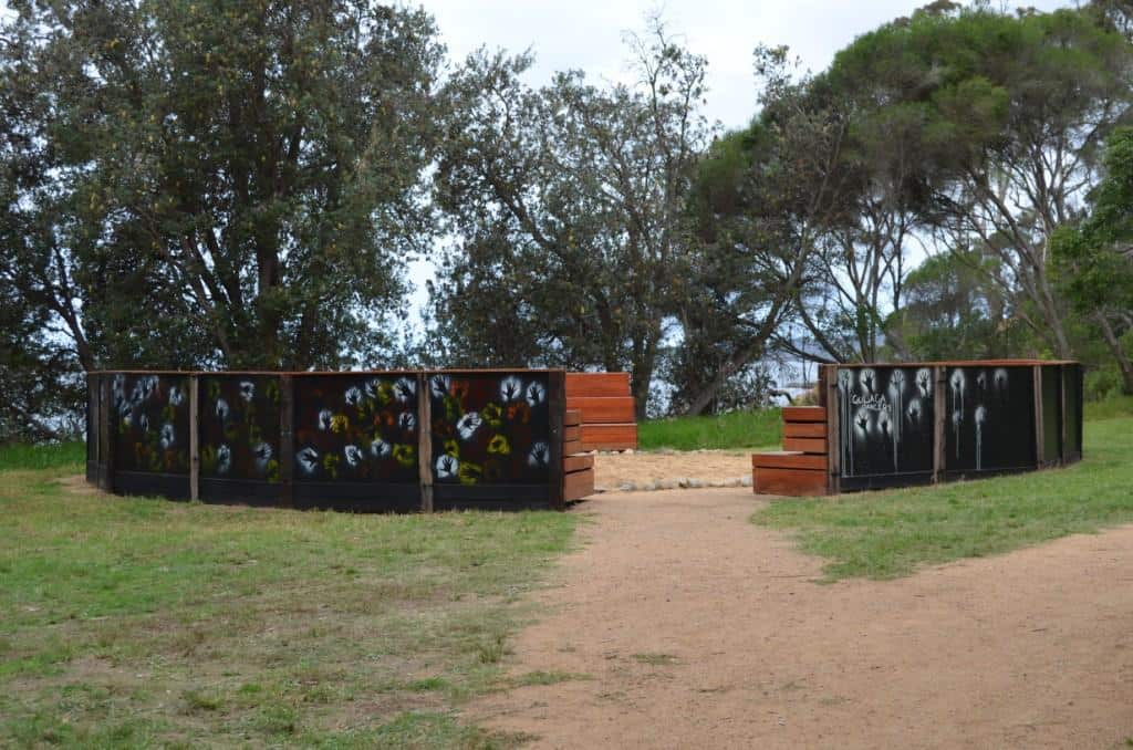Corroborree ground.