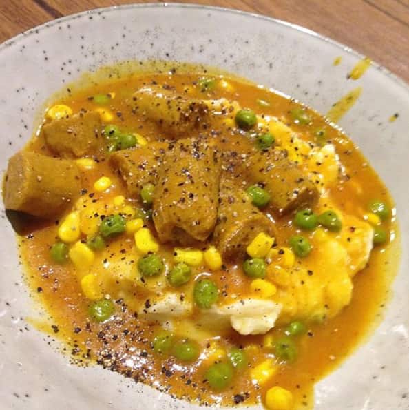 Curried Sausages