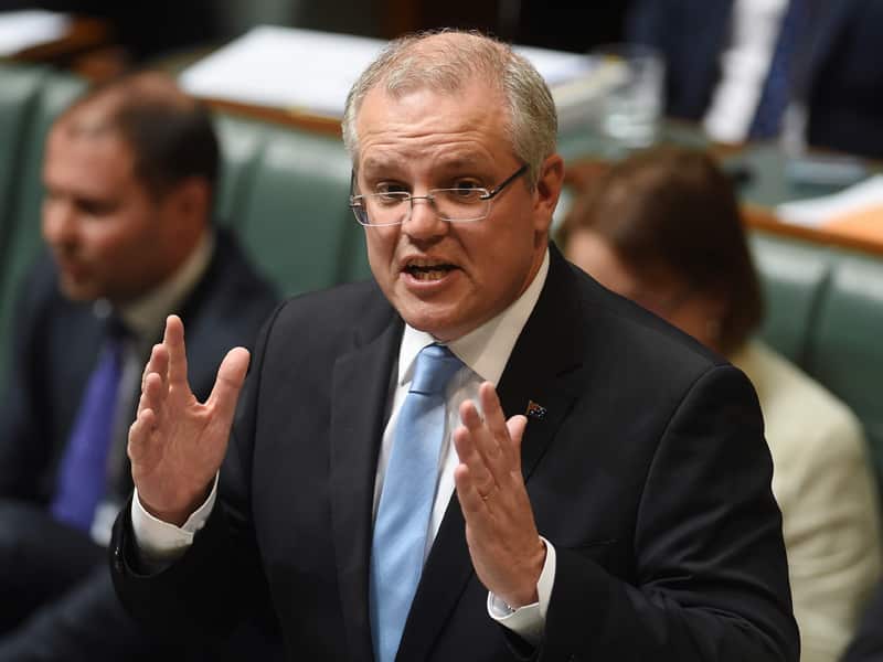 Australian Treasurer Scott Morrison