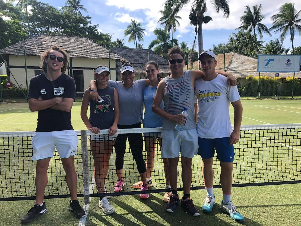 'Awesome' AllIndigenous tennis team represents Australia at Fiji Open