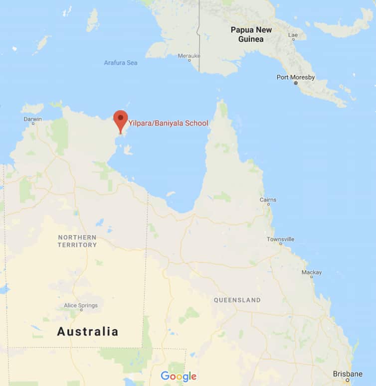 The small community of Yilpara in East Arnhem Land