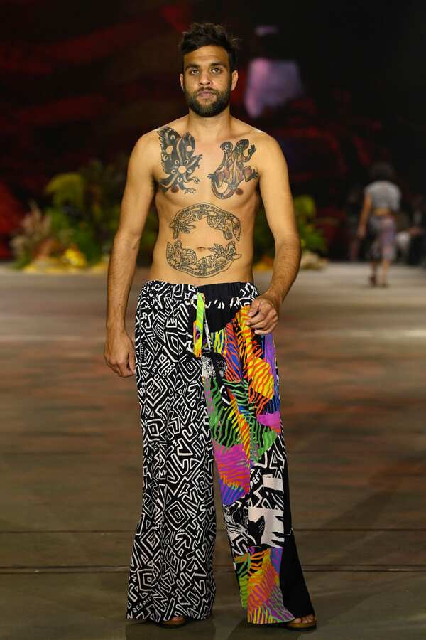 First Nations designers and artists make history at Australian Fashion ...
