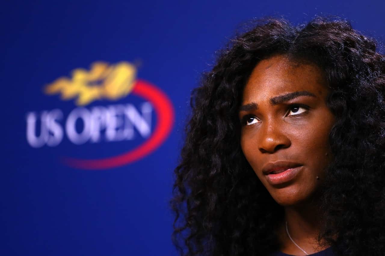 prior to the 2015 U.S. Open at USTA Billie Jean King National Tennis Center on August 27, 2015 in New York City.