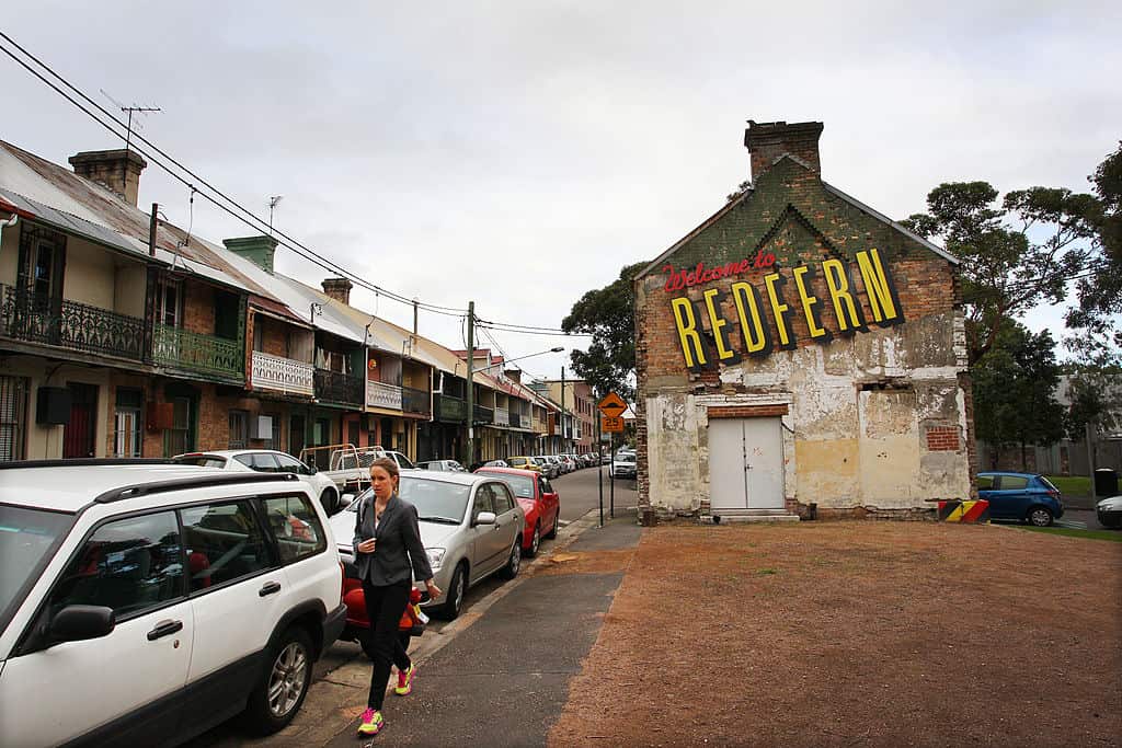 Welcome to Redfern Sign