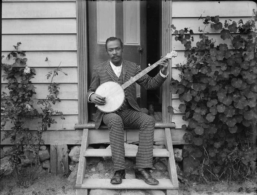 Hosea Easton, at home of William and Lydia Williams, Carlyle Street, Napier, 1888.