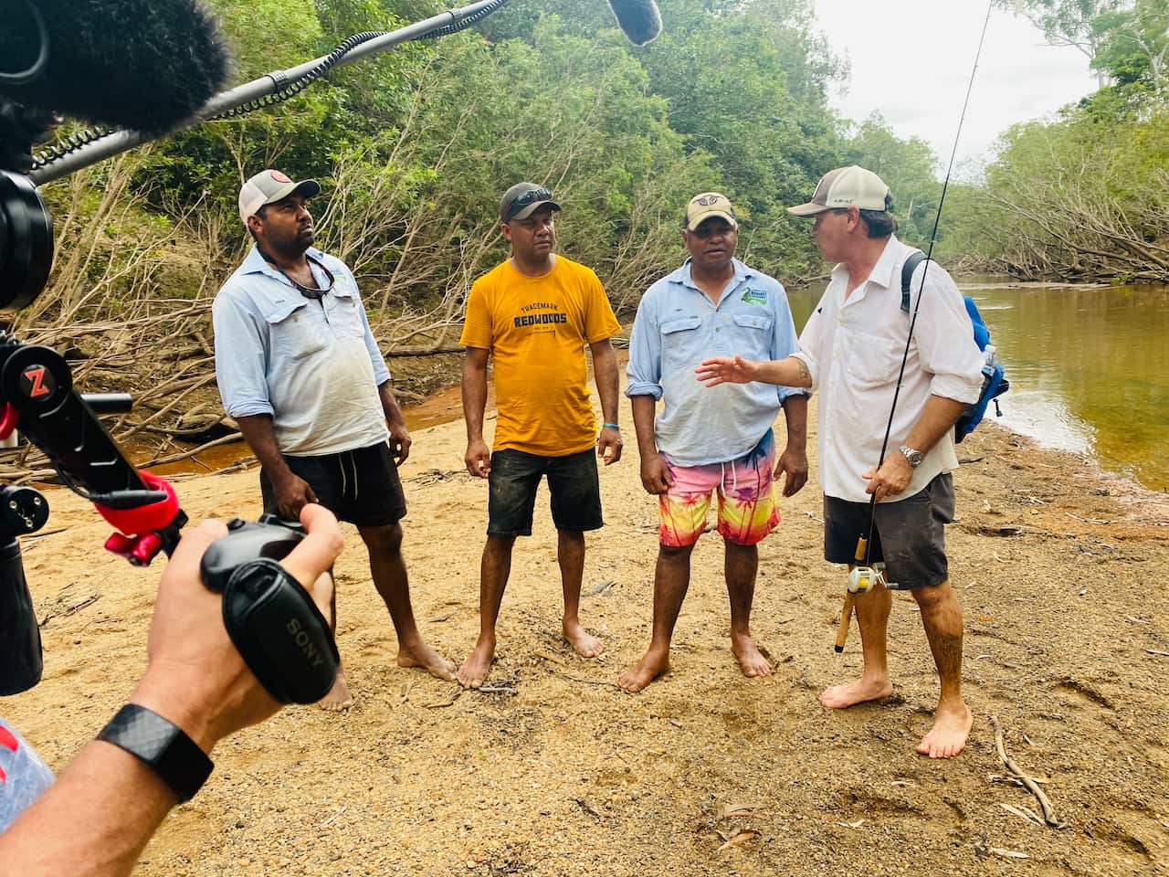Troy Cassar-Daley tours across Cape York in Queensland with NITV