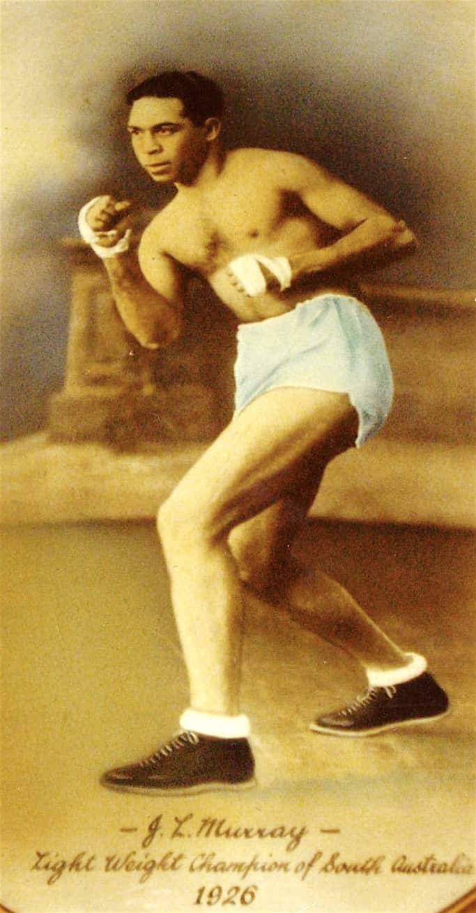 Aboriginal boxer Joe Murray was known as the 'Black Panther'