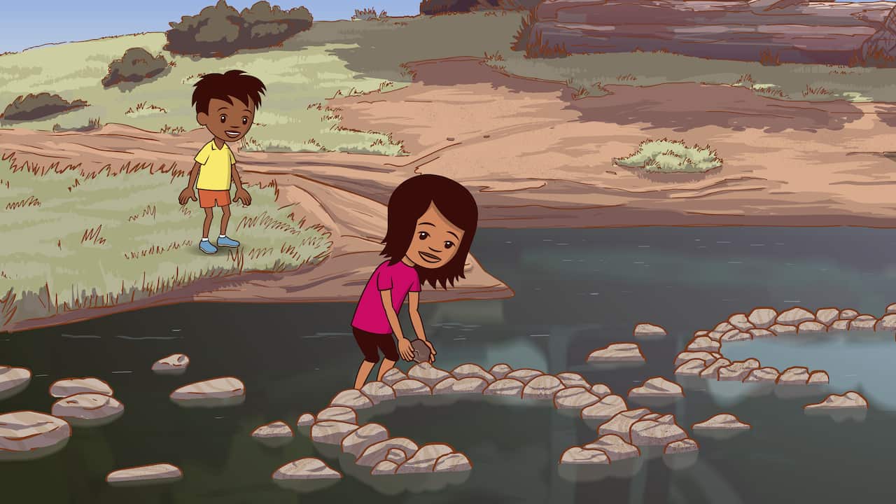 NITV Little J and Big Cuz ancient fish traps