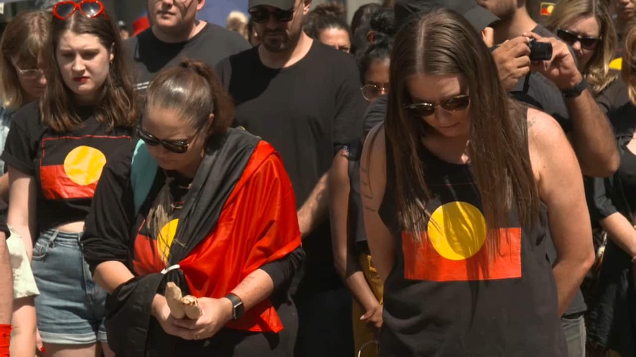 The Melbourne Invasion Day Rally has come to an end.