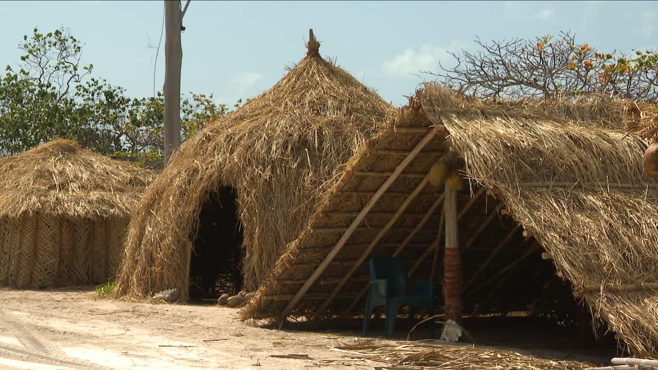Traditional Village in the Torres Strait 