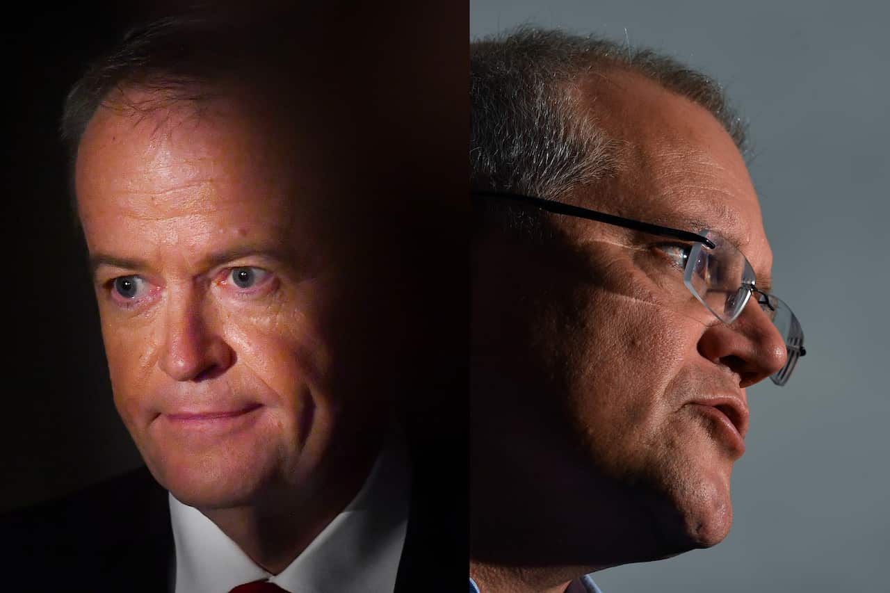 Prime Minister Scott Morrison and Opposition leader Bill Shorten will go head to head at the third leaders debate in Canberra on Wednesday night., 8 May 2019   