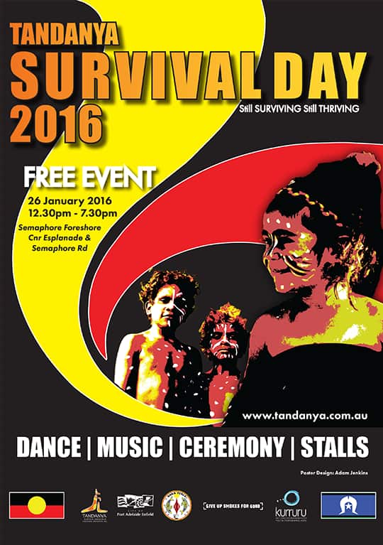 Tandanya Survival Day Poster 2016