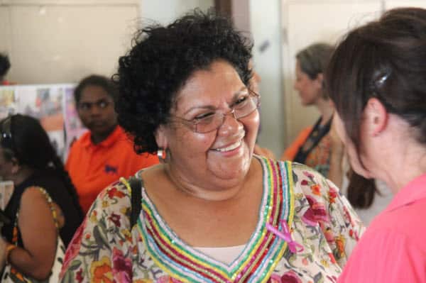 June Oscar the Bunuba elder.