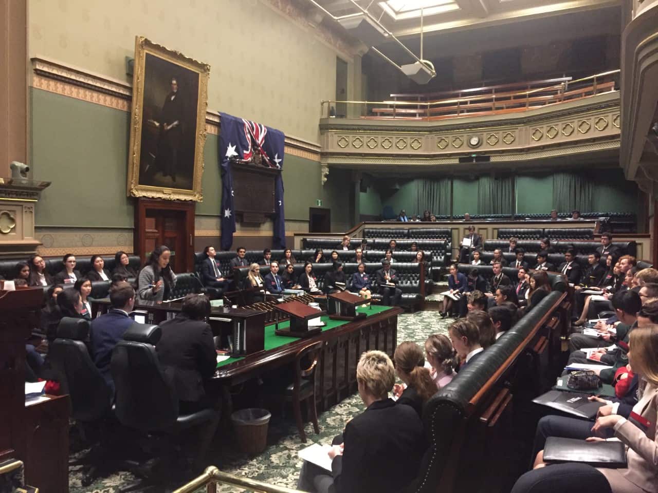 YMCA NSW Youth Parliament kicked off today at NSW Parliament House