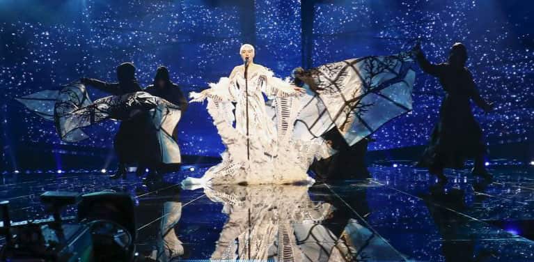 Croatia's Nina Krajic (EBU)