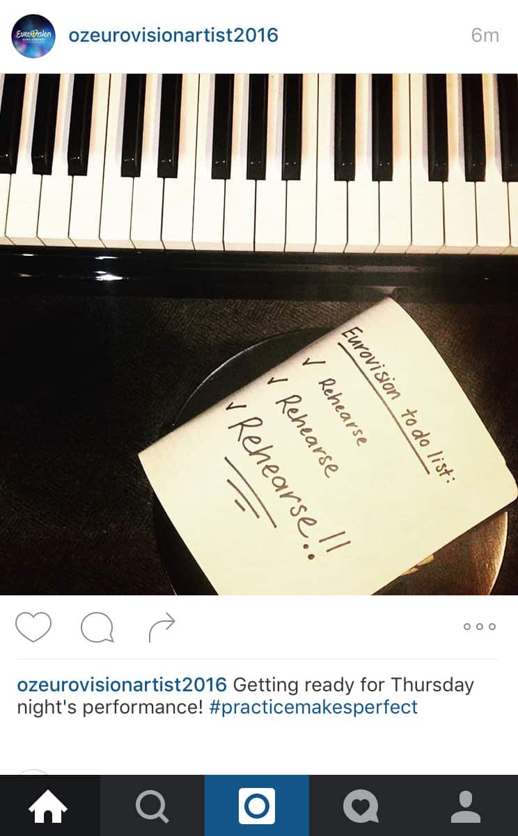 Eurovision Australian artist Clue