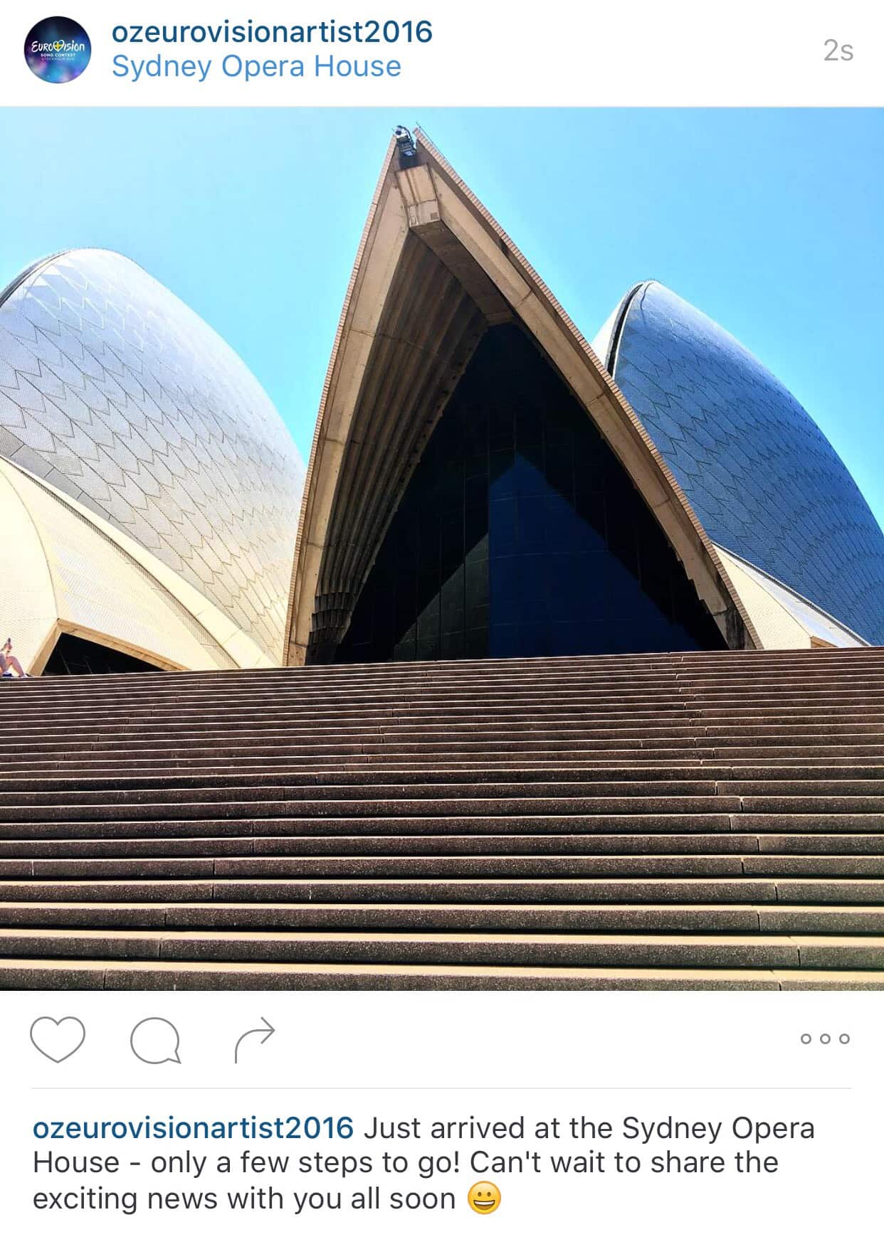 Eurovision Australian artist Clue