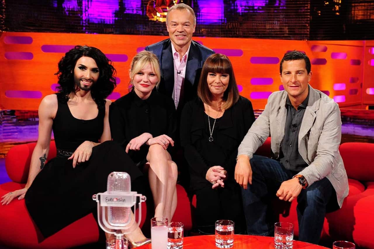 Conchita Wurst on the Graham Norton Show